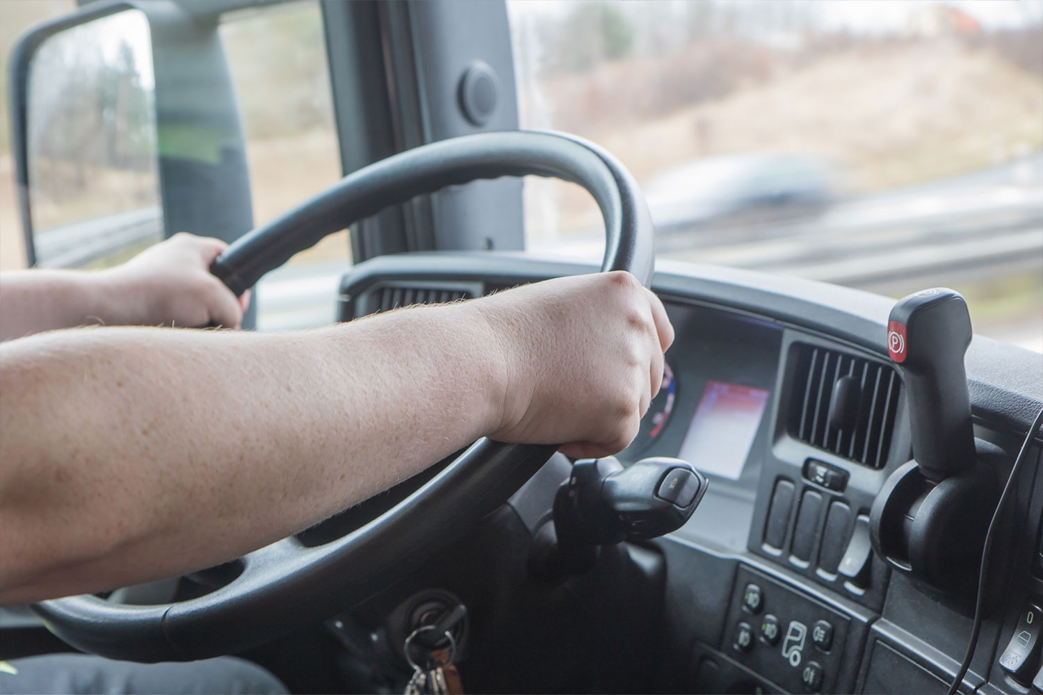 truck driving